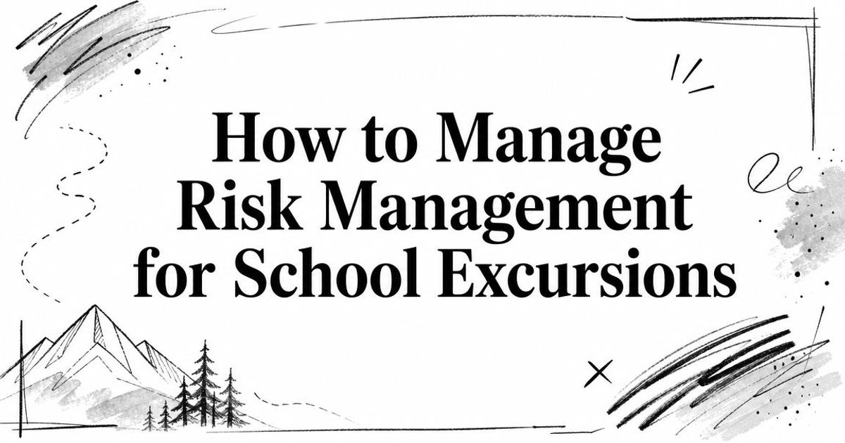 Excursion Risk Examples How to Manage Risk Management for School Excursions | AnySchool.ai